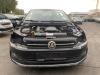 Volkswagen Polo VI 1.0 TSI 12V Samochód złomowany (2017, Czarny)