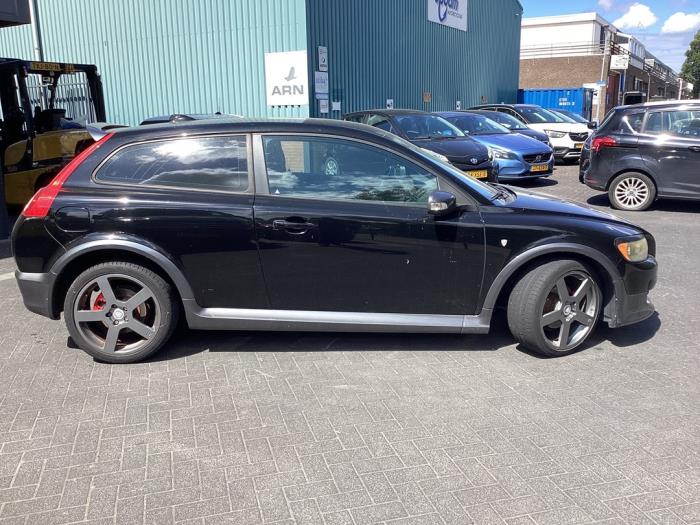 Volvo C30 1.6 16V Coche dañado (2008, Negro)