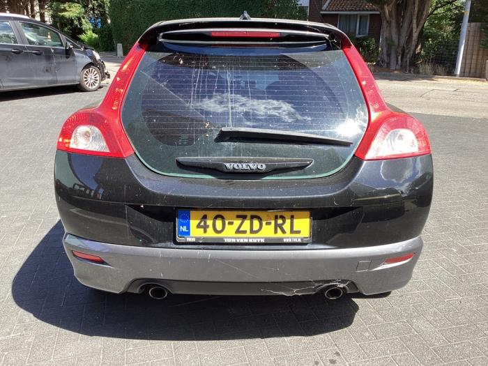 Volvo C30 1.6 16V Coche dañado (2008, Negro)