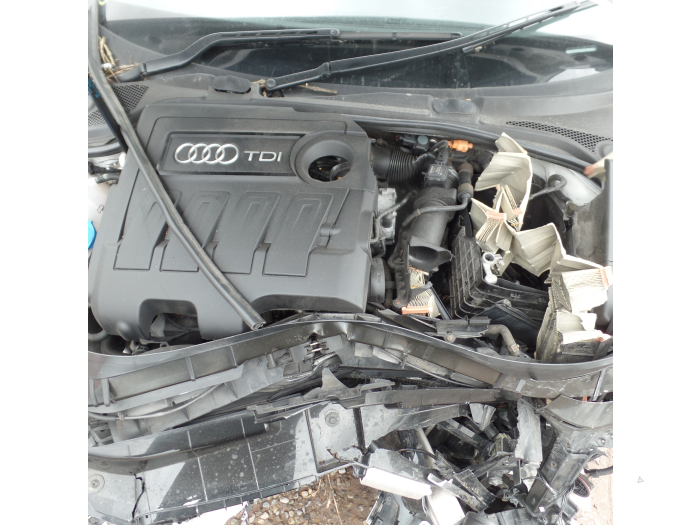 Audi A3 Salvage vehicle (2012, White)