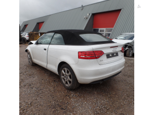 Audi A3 Cabriolet 1.6 TDI 16V Samochód złomowany (2012, Bialy)