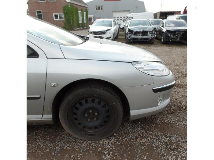Peugeot 407 SW 2.0 HDiF 16V Salvage vehicle (2007, Metallic, Silver grey)