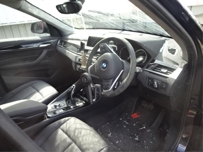 BMW X1 sDrive 20i 2.0 16V Twin Power Turbo Salvage vehicle (2019, Black)