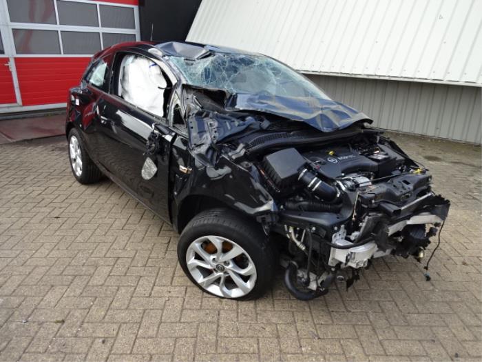 Opel Corsa E 1 0 Sidi Turbo 12v Salvage Year Of Construction 15 Colour Black Proxyparts Com