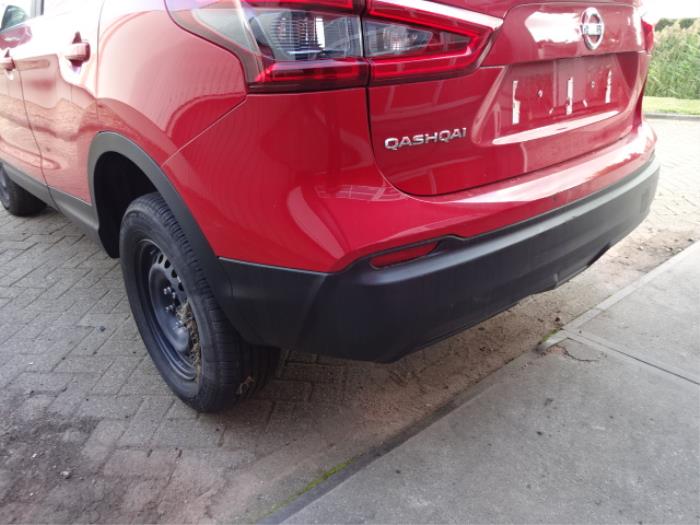 Nissan Qashqai 1.3 DIG-T 140 16V Samochód złomowany (2019, Czerwony)