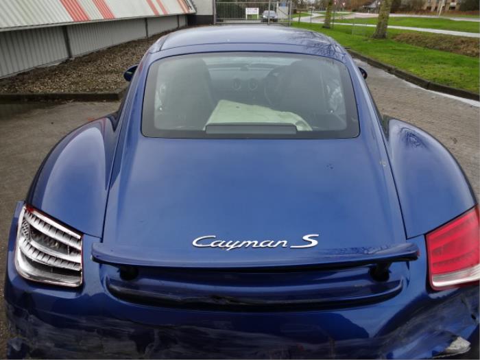 Porsche Cayman 3.4 S 24V Épave (2012, Bleu)