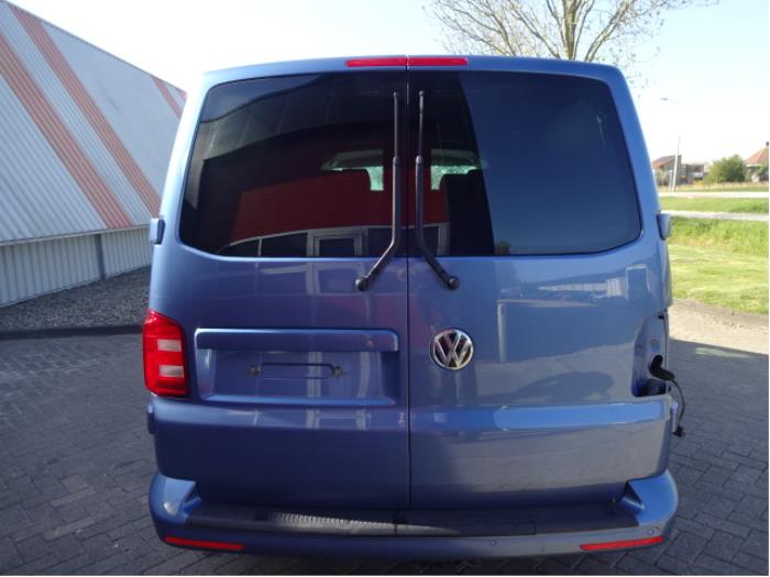 Volkswagen Transporter T6 2.0 TDI 204 Épave (2017, Bleu)