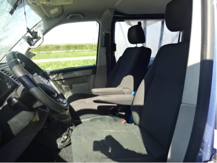 Volkswagen Transporter T6 2.0 TDI 204 Épave (2017, Bleu)