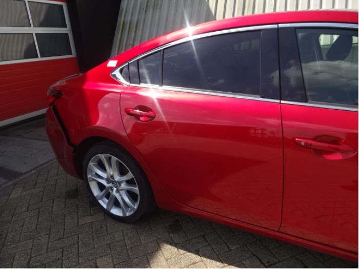 Mazda 6 2.2 SkyActiv-D 150 16V Salvage vehicle (2013, Red)