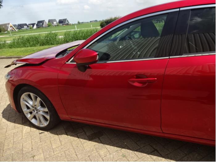 Mazda 6 2.2 SkyActiv-D 150 16V Salvage vehicle (2013, Red)