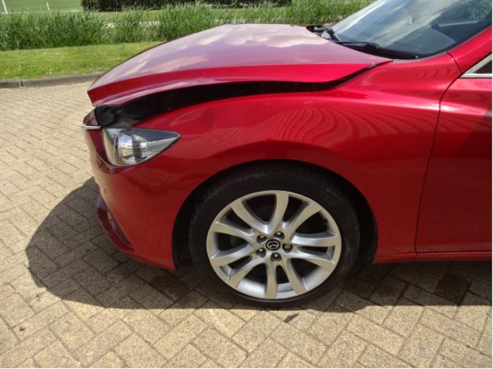 Mazda 6 2.2 SkyActiv-D 150 16V Salvage vehicle (2013, Red)