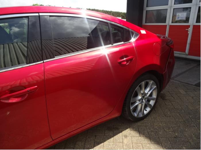 Mazda 6 2.2 SkyActiv-D 150 16V Salvage vehicle (2013, Red)