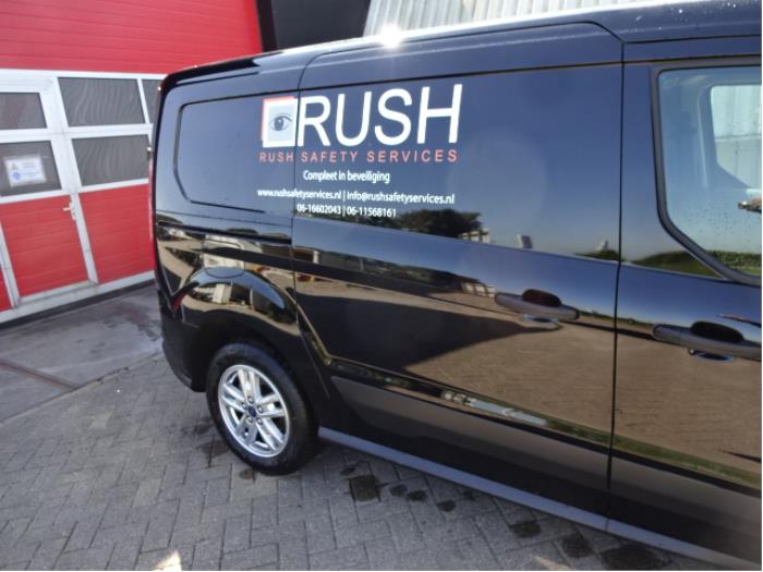 Ford Transit Connect 1.5 EcoBlue Skrotfordon (2019, ZWART)