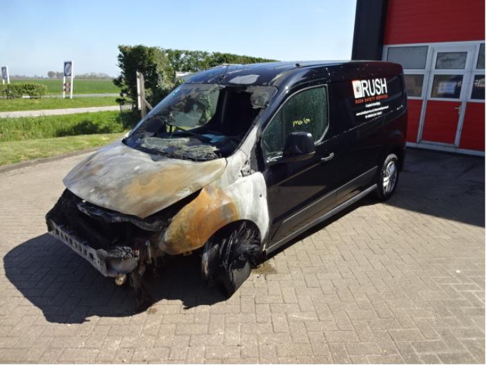 Ford Transit Connect 1.5 EcoBlue Skrotfordon (2019, ZWART)