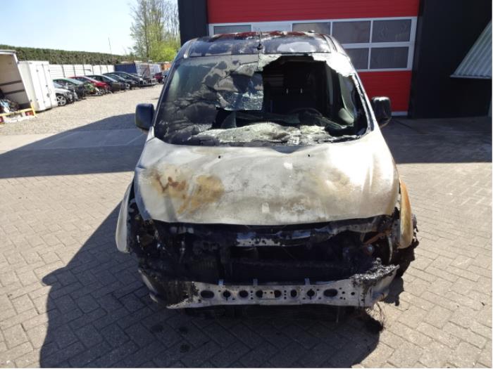 Ford Transit Connect 1.5 EcoBlue Skrotfordon (2019, ZWART)