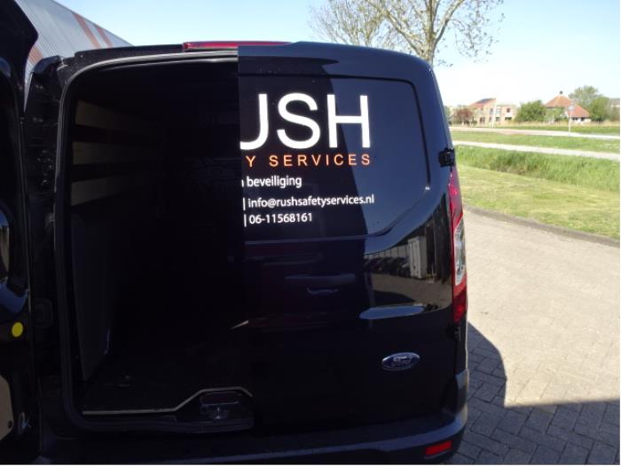 Ford Transit Connect 1.5 EcoBlue Skrotfordon (2019, ZWART)