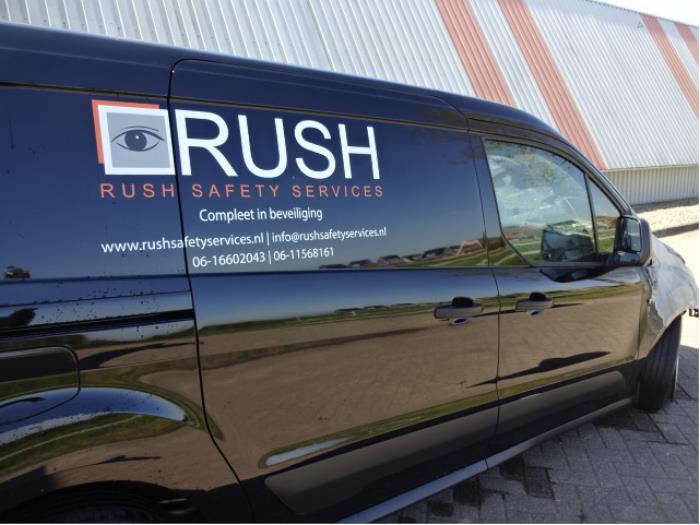 Ford Transit Connect 1.5 EcoBlue Skrotfordon (2019, ZWART)