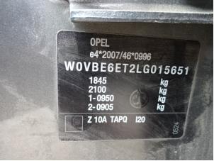 Opel Astra K 1.4 Turbo 16V Épave (2019, Gris)