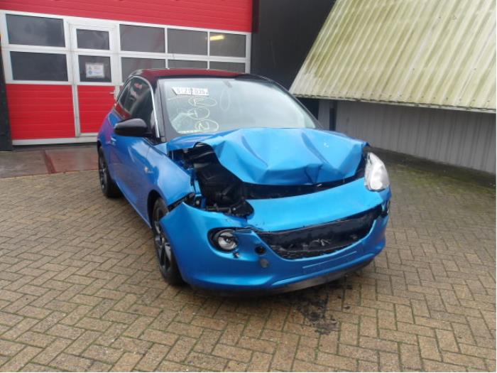 Opel Adam 1.4 16V Salvage vehicle (2017, Blue)