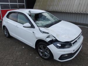 Volkswagen Polo VI 1.0 TSI 12V Épave (2021, Blanc)
