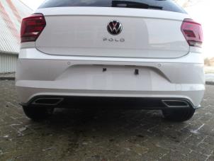Volkswagen Polo VI 1.0 TSI 12V Épave (2021, Blanc)