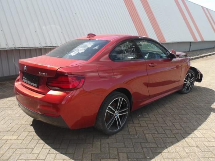 BMW 2 serie 218i 1.5 TwinPower Turbo 12V Schrottauto (2020, Metallic, Orange)