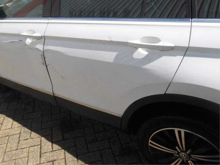 Volkswagen Tiguan 2.0 TDI 16V BlueMotion Technology SCR Épave (2016, Blanc)