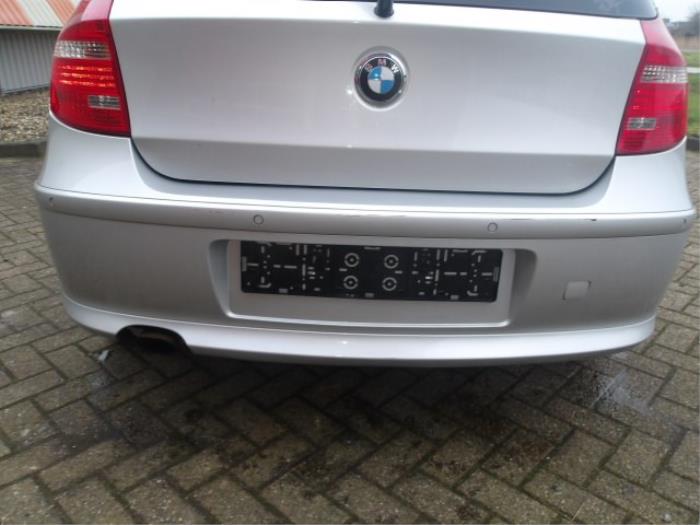 BMW 1 serie 118i 16V Salvage vehicle (2008, Metallic, Silver grey)