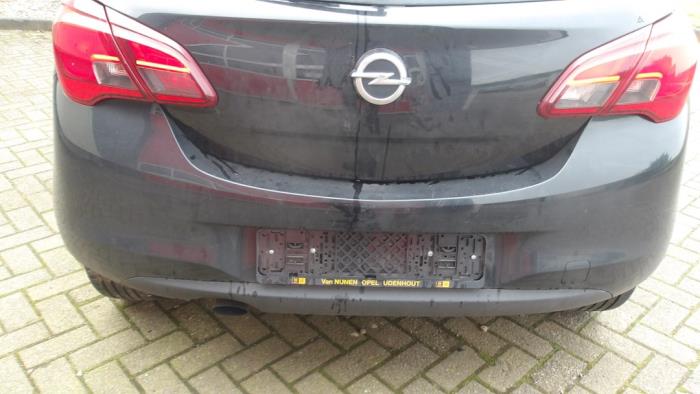 Opel Corsa E 1.0 SIDI Turbo 12V Salvage vehicle (2016, Metallic, Black)