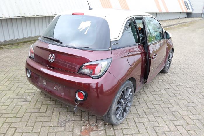 Opel Adam 1.2 16V Salvage vehicle (2015, Red)