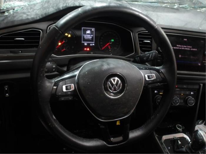 Volkswagen T-Roc 1.5 TSI Evo BMT 16V Schrottauto (2019, Metallic, Silbergrau)