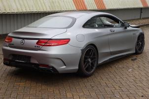 Mercedes S AMG 5.5 S-63 AMG V8 32V Biturbo 4-Matic Épave (2016, Gris)