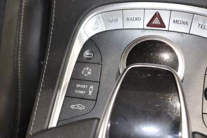 Mercedes S AMG 5.5 S-63 AMG V8 32V Biturbo 4-Matic Épave (2016, Gris)
