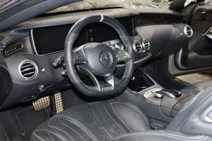 Mercedes S AMG 5.5 S-63 AMG V8 32V Biturbo 4-Matic Épave (2016, Gris)