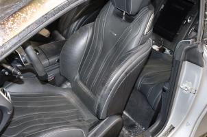 Mercedes S AMG 5.5 S-63 AMG V8 32V Biturbo 4-Matic Épave (2016, Gris)