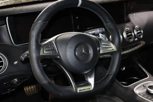 Mercedes S AMG 5.5 S-63 AMG V8 32V Biturbo 4-Matic Épave (2016, Gris)