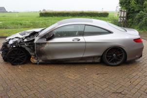 Mercedes S AMG 5.5 S-63 AMG V8 32V Biturbo 4-Matic Épave (2016, Gris)