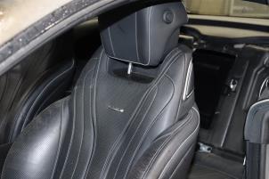 Mercedes S AMG 5.5 S-63 AMG V8 32V Biturbo 4-Matic Épave (2016, Gris)