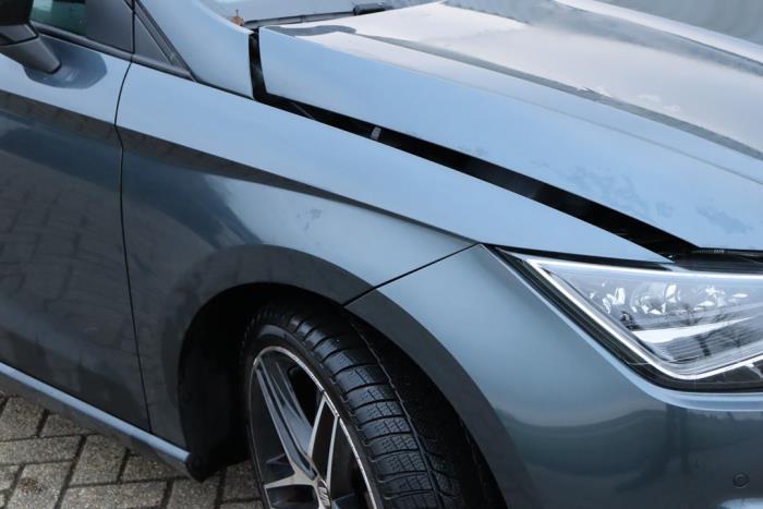 Seat Ibiza V 1.0 TSI 12V Salvage vehicle (2019, Metallic, Silver grey)