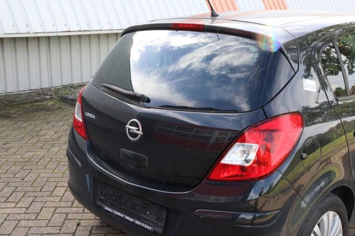 Opel Corsa D 1.2 16V LPG Vehículo de desguace (2014, Negro)