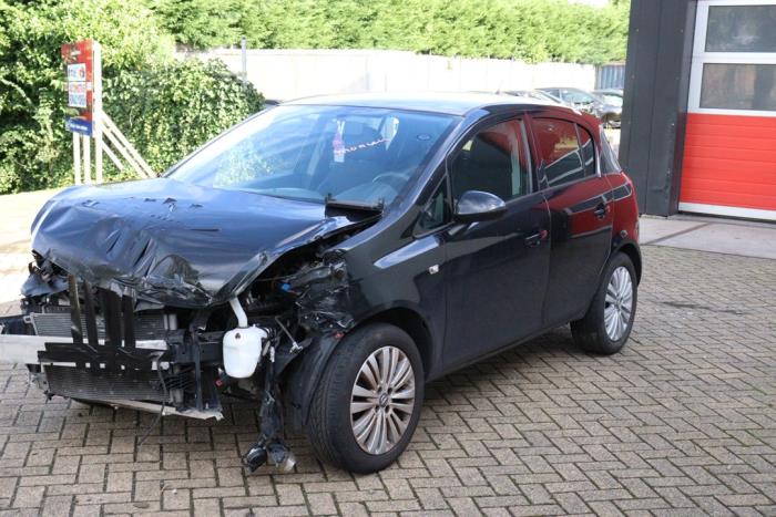 Opel Corsa D 1.2 16V LPG Vehículo de desguace (2014, Negro)