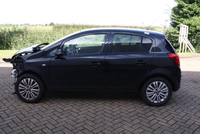 Opel Corsa D 1.2 16V LPG Vehículo de desguace (2014, Negro)