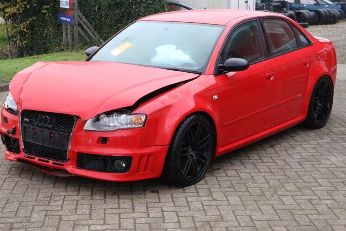 Audi RS 4 4.2 V8 40V Salvage vehicle (2006, Red)