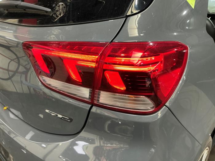 Kia Rio IV 1.0i T-GDi 100 12V Vehículo de desguace (2022, Gris)