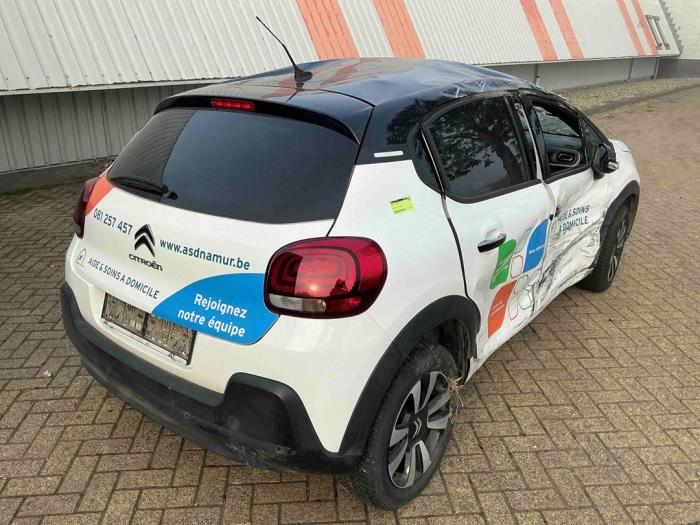 Citroen C3 1.2 12V e-THP PureTech 110 Épave (2023, Blanc)