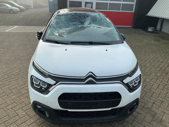 Citroen C3 1.2 12V e-THP PureTech 110 Épave (2023, Blanc)