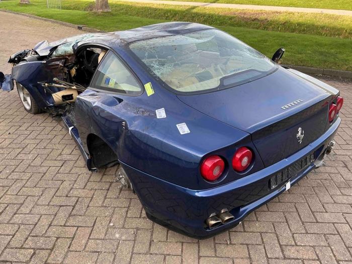 Ferrari Maranello 550 48V Samochód złomowany (2001, Niebieski)