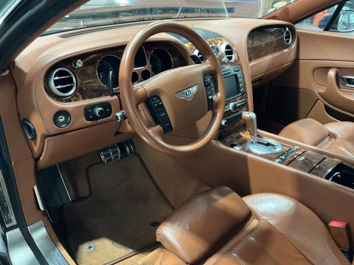 Bentley Continental GT 6.0 W12 48V Samochód złomowany (2004, Niebieski, Zielony)