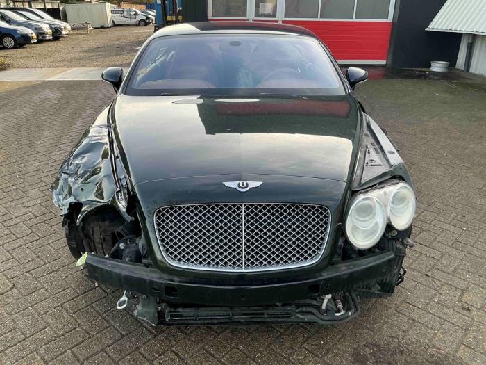 Bentley Continental GT 6.0 W12 48V Samochód złomowany (2004, Niebieski, Zielony)