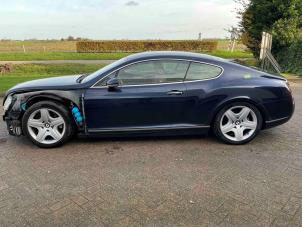 Bentley Continental GT 6.0 W12 48V Samochód złomowany (2004, Niebieski, Zielony)